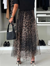 'Betty' Leopard Print Skirts