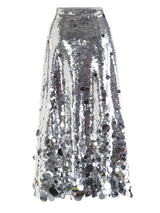 'Tara'  Sequins Elegant A-line Skirt